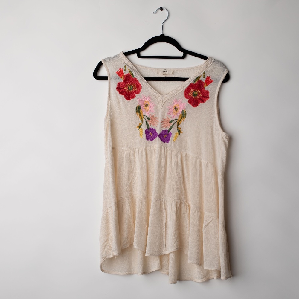 Entro | Sleeveless Top | Size L